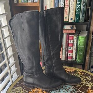 FRANCO SARTO “HAYLIE”Knee-High LEATHER Boots SZ: 9.5